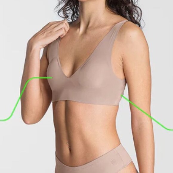 WHOOP 4.0 ANY-WEAR™ Bralette, Size Large, Color Taupe, NWOT - Picture 2 of 8